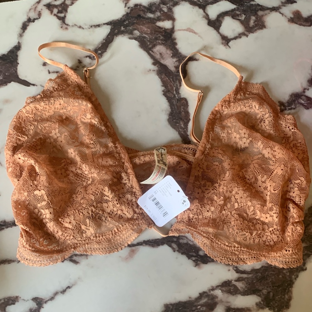 NWT Free People Lace Bralette